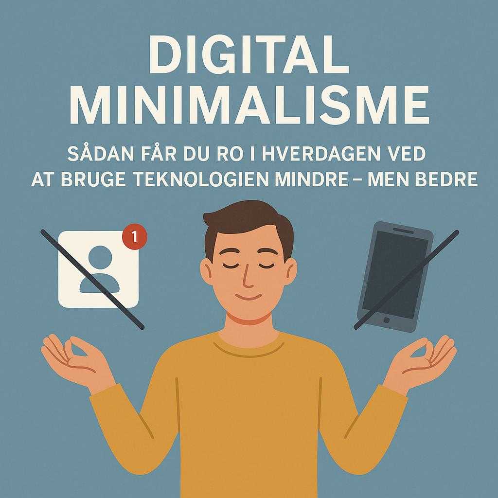 Digital minimalisme: Sådan får du ro i hverdagen ved at bruge teknologien mindre – men bedre