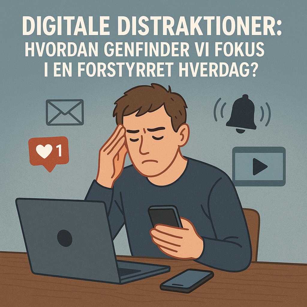Digitale Distraktioner: Hvordan Genfinder Vi Fokus i En Forstyrret Hverdag?